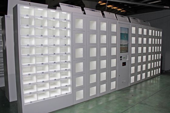 Máy bán hàng đa dạng Combo Lockers cho nhà máy sản xuất tủ locker kho lạnh
