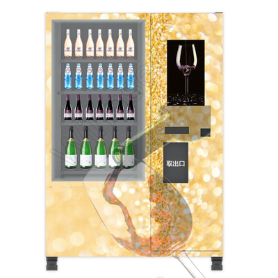 Màn hình cảm ứng tương tác 22 inch Máy bán hàng tự động điện tử cho đồ uống rượu sâm banh